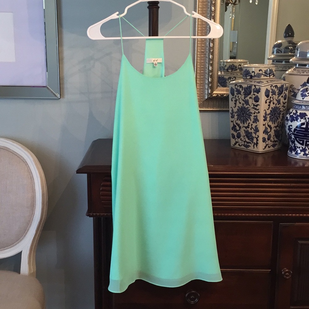 Norah Mint green dress